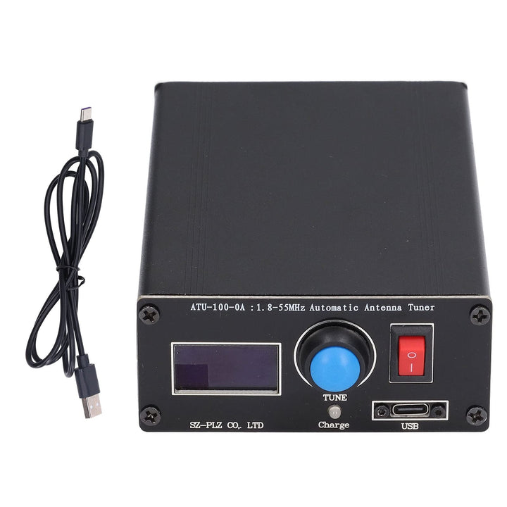 ATU‑100 Automatischer Mini‑Antennentuner 0,96 Zoll Display Radio Automatischer Antennentuner mit USB