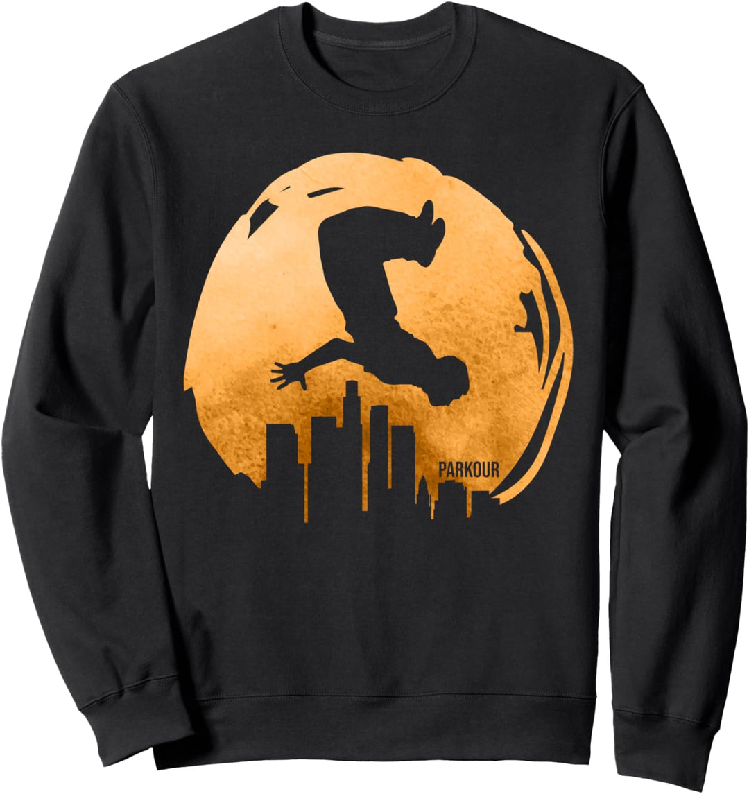 Urbanes Traceurs Design Parcour Pakour free running Motive Sweatshirt