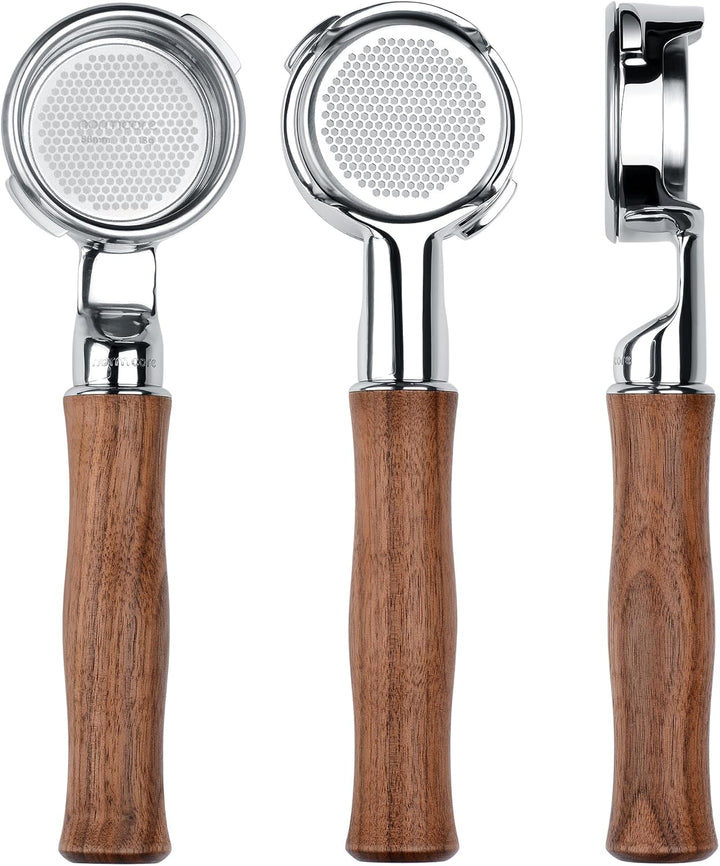 Normcore 58 mm schlanker, nackter Siebträger mit 18 g Präzisions-Hochextraktionskorb, echter amerika