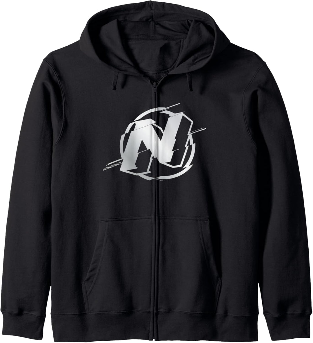 Nerf Chrome Logo Glitch Kapuzenjacke
