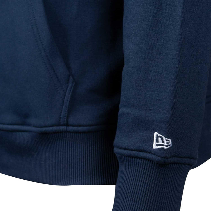 New Era Dallas Cowboys Hoody - Team Logo PO Hood - Heather Grey XS Blau, XS Blau