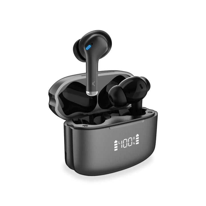KSIX Noise Cancel 3 kabellose Bluetooth-Kopfhörer mit aktiver Geräuschunterdrückung ANC + ENC, HD-An