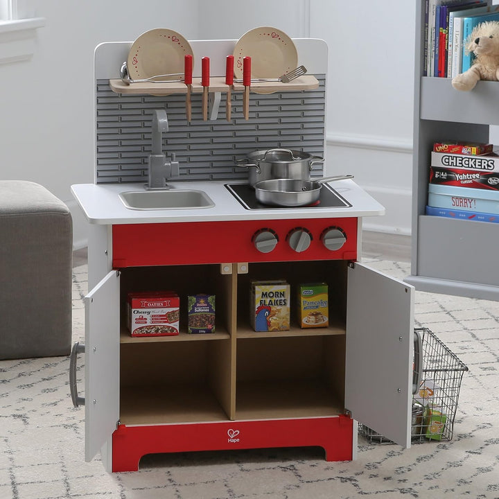 Hape E3144 Kleinkindspielzeug "Stadtcafé-Spielküche"