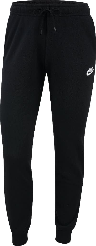 Nike Damen Sweatpants W NSW Essntl Pant Tight FLC 21 Black/White, 21 Black/White