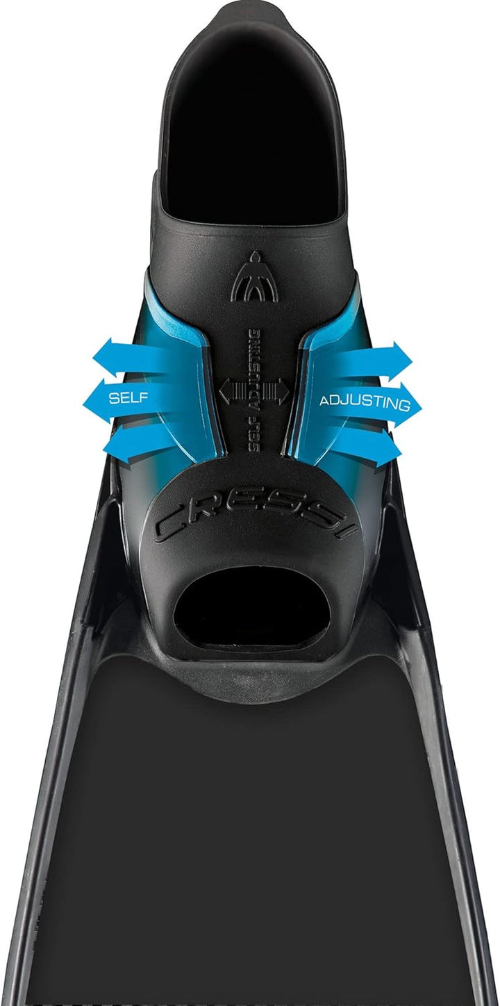 CRESSI Gara Modular Impulse Flossen L Schwarz, L Schwarz