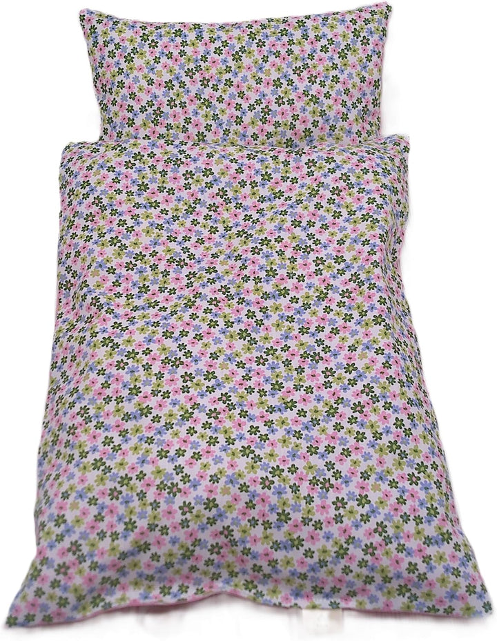 Puppenbettwäsche Streublümchen`Serie Bellis`, verschiedene Modelle und Grössen, für Puppenbett, Pupp