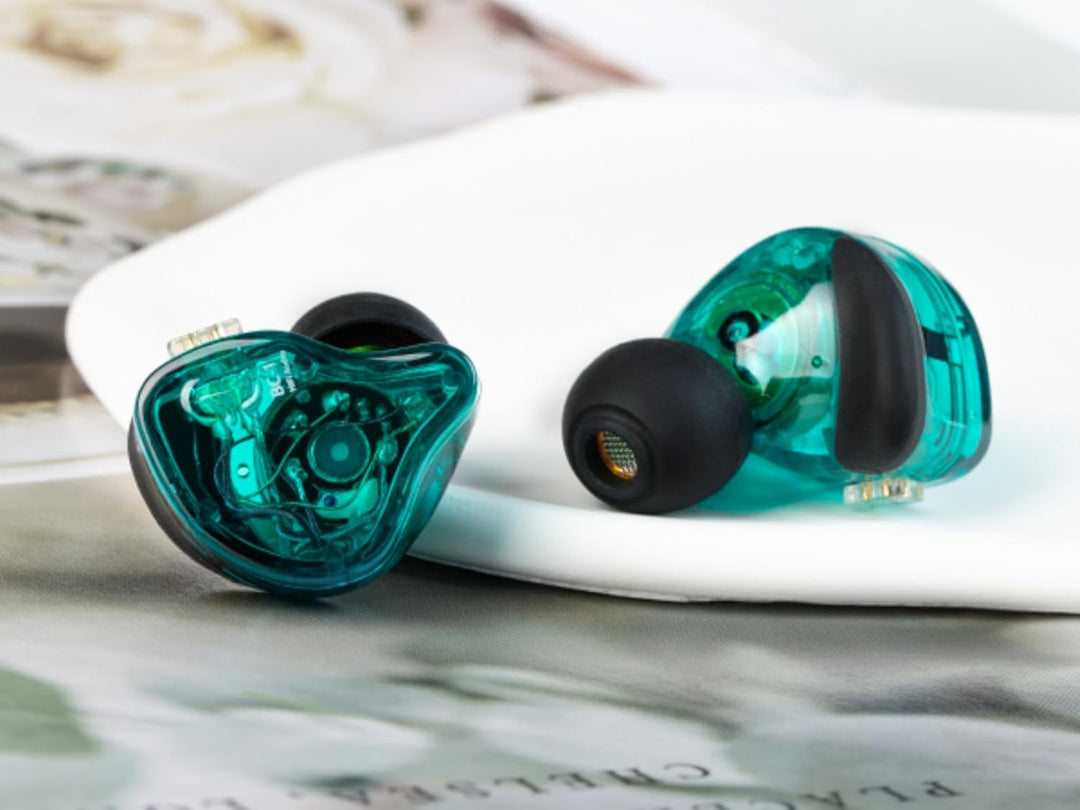 CCZ Melody In-Ear-Monitore, kabelgebundene In-Ear-Kopfhörer, Kopfhörer ohne Mikrofon, IEM HiFi-Bass