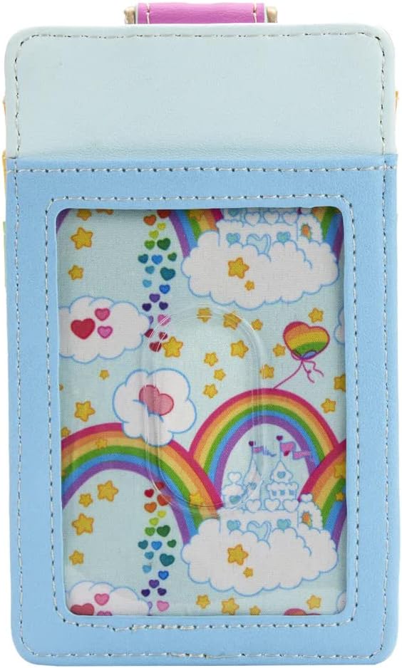 Care Bears Funshine Bear Regenbogen PU Swing Kartenhalter, Mehrfarbig/Meereswellen (Ocean Tides), Ei