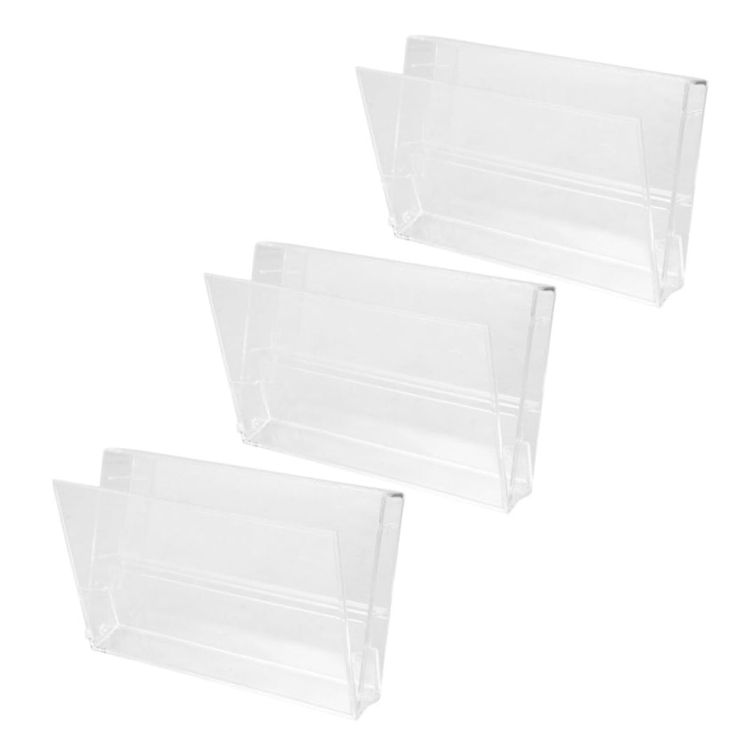 Toyvian Kassettenbox, 3Er Set Transparente Kunststoffhüllen Mit Deckel Aufnahmekassettenbox Für Musi