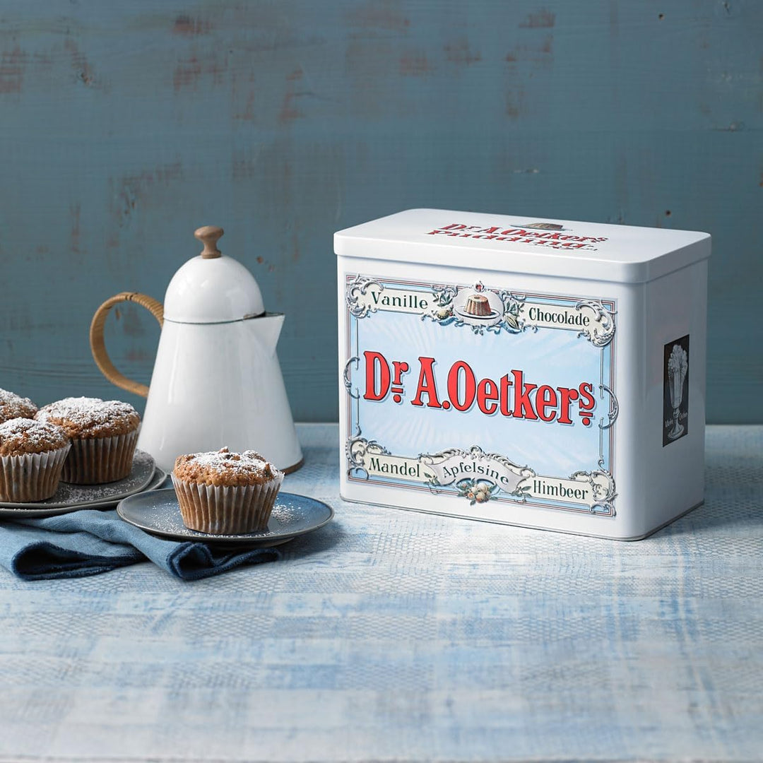 Dr. Oetker Dosen-Set Nostalgie, 3er Set - Für Geschenke oder zur Aufbewahrung zur Funktionalität und