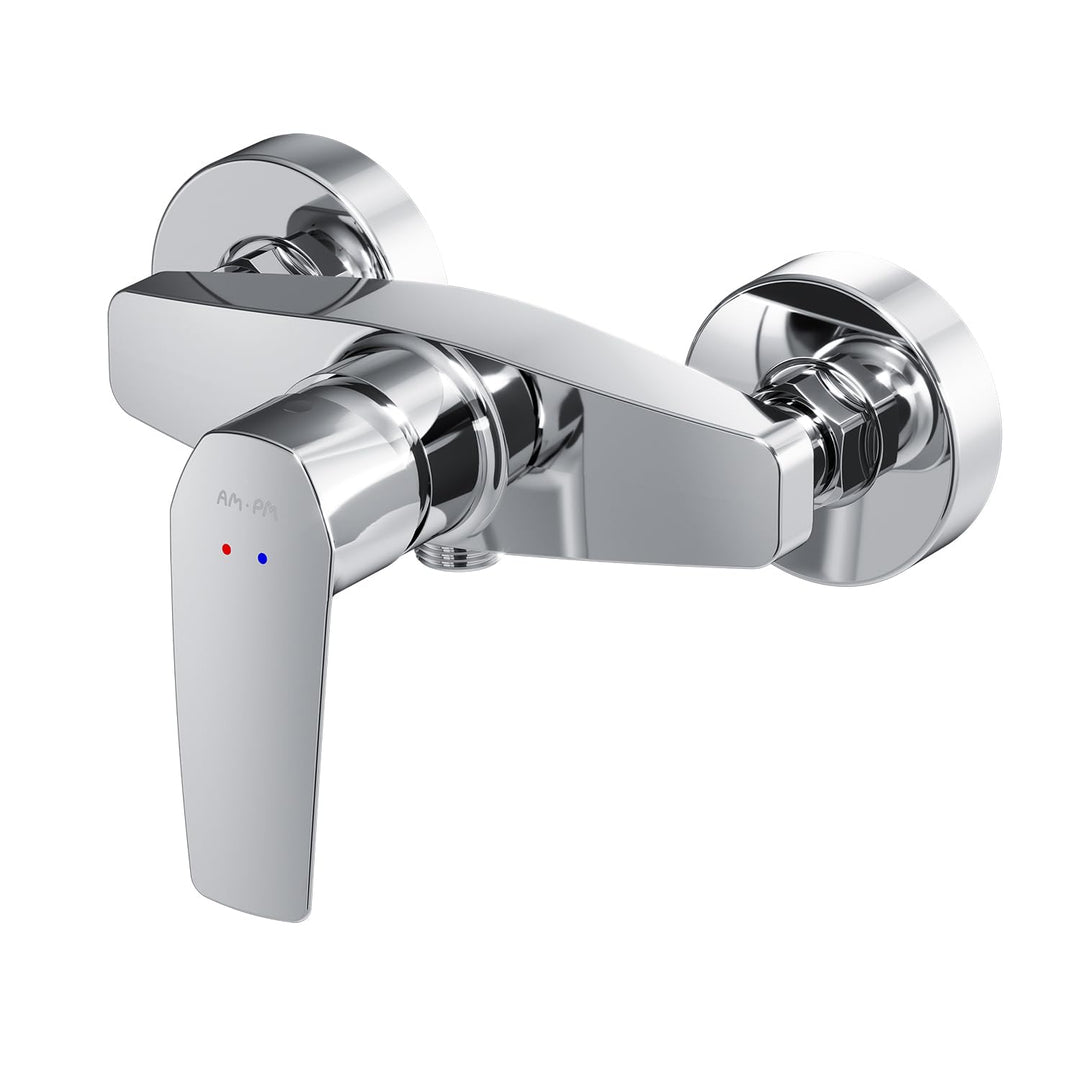 AM.PM GEM FGA20000 Duscharmatur mit Einhebelmischer | SoftMotion Keramikkartusche, Neoperl Aerator |