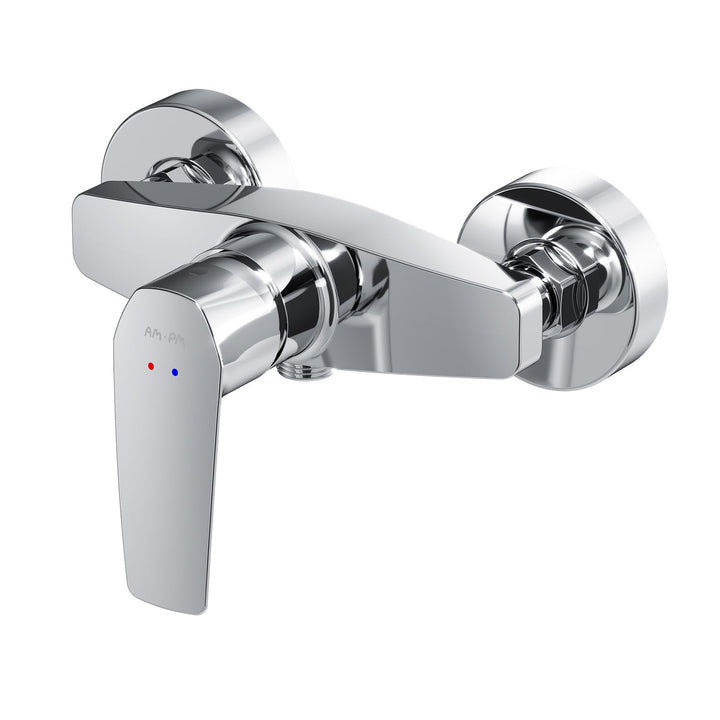 AM.PM GEM FGA20000 Duscharmatur mit Einhebelmischer | SoftMotion Keramikkartusche, Neoperl Aerator |