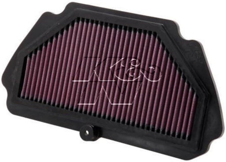 K&N KA-6009 Motorrad Tauschluftfilter, Rot