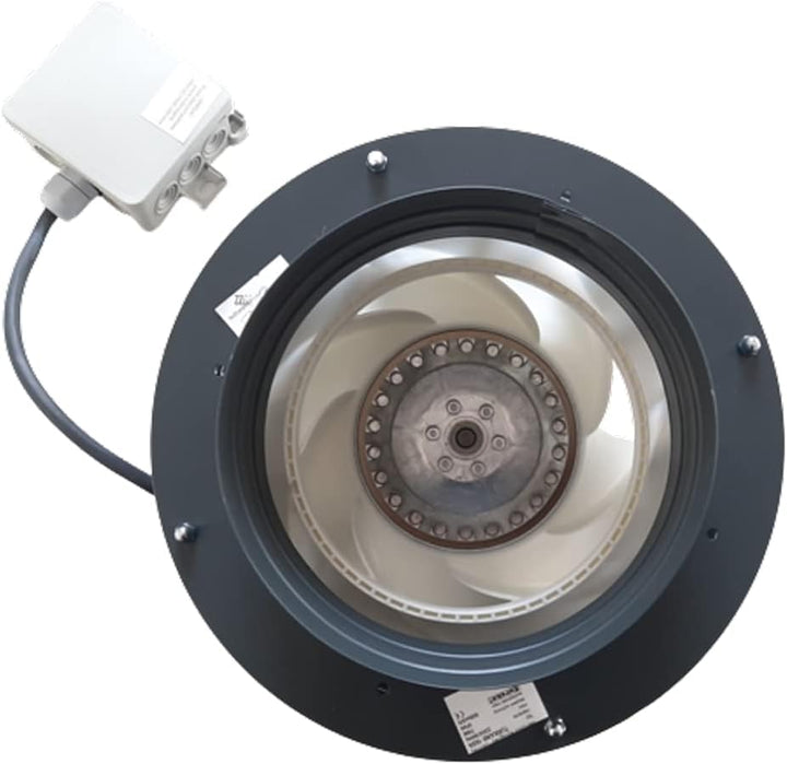 HG hava Dachventilator mit 160 mm Durchmesser, Industrie-Abzugsventilator, Maximaler Luftstrom 500 m