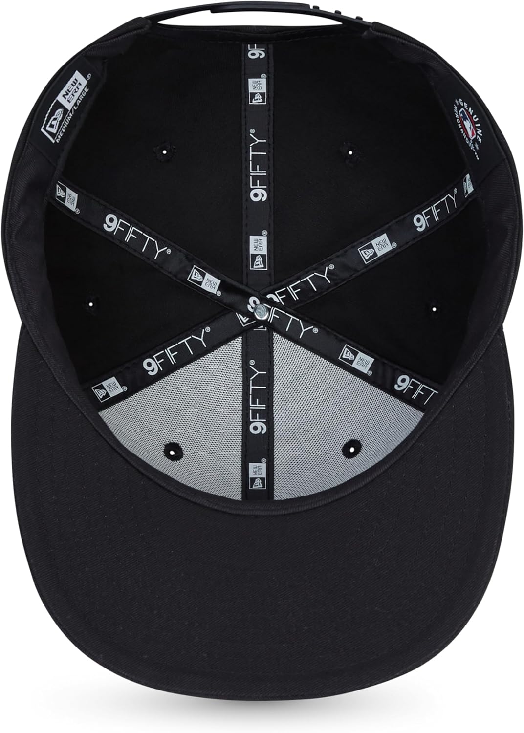 New Era MLB NBA NFL 9Fifty Caps verstellbar Snapback Baseball Kappe Teamlogo gerader Schirm NY LA S-