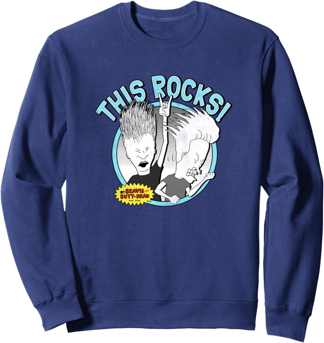 Beavis and Butt-Head This Rocks V1 Sweatshirt