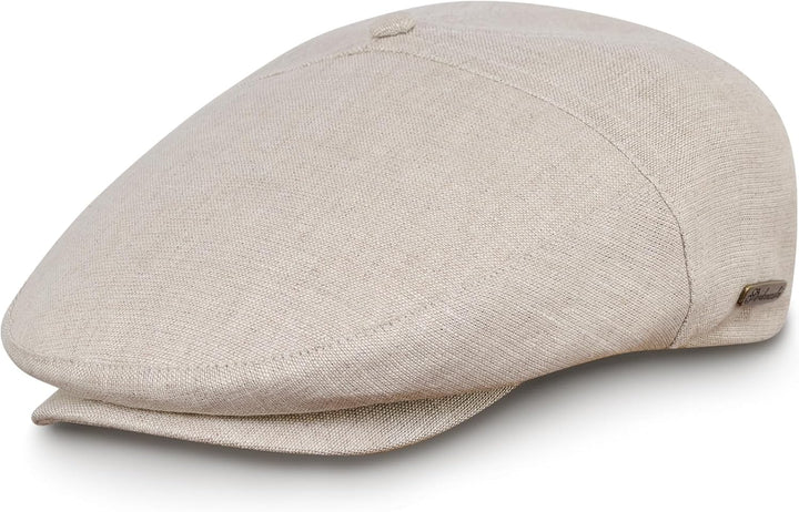 Sterkowski Swede Mütze | 100% Naturleinen Schiebermütze für Herren und Frauen | Super Leicht Sommer