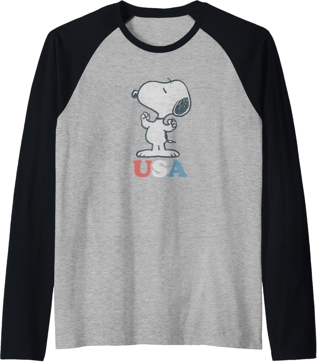 Peanuts Snoopy USA Raglan