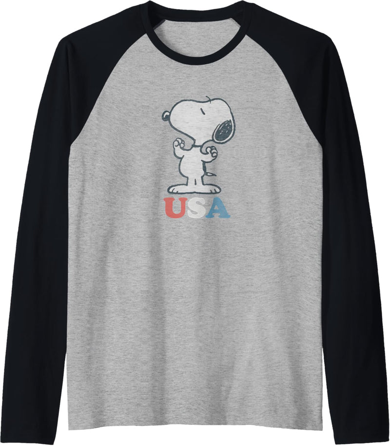 Peanuts Snoopy USA Raglan