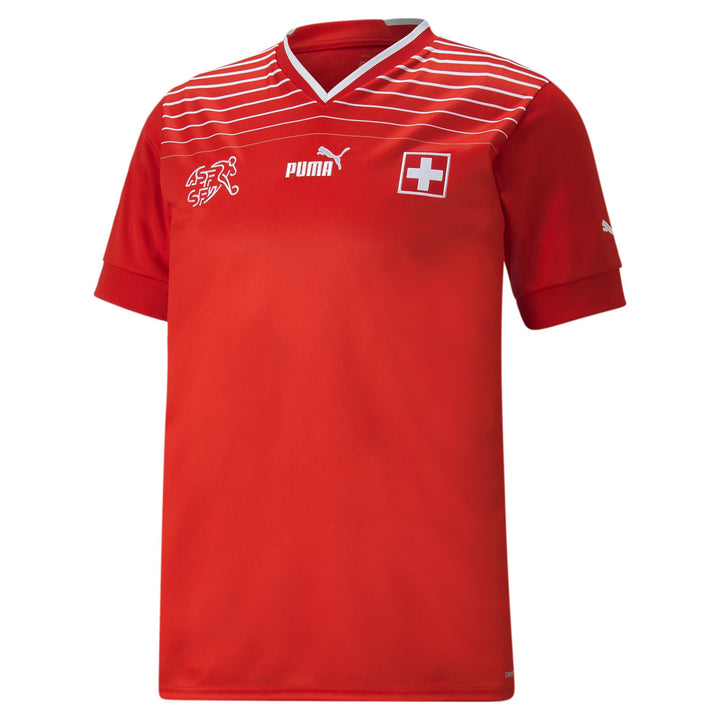 Schweiz, Trikot Herren, Saison 2022/23 Offizielle Heimtrikot XL Puma Red-puma White, XL Puma Red-pum