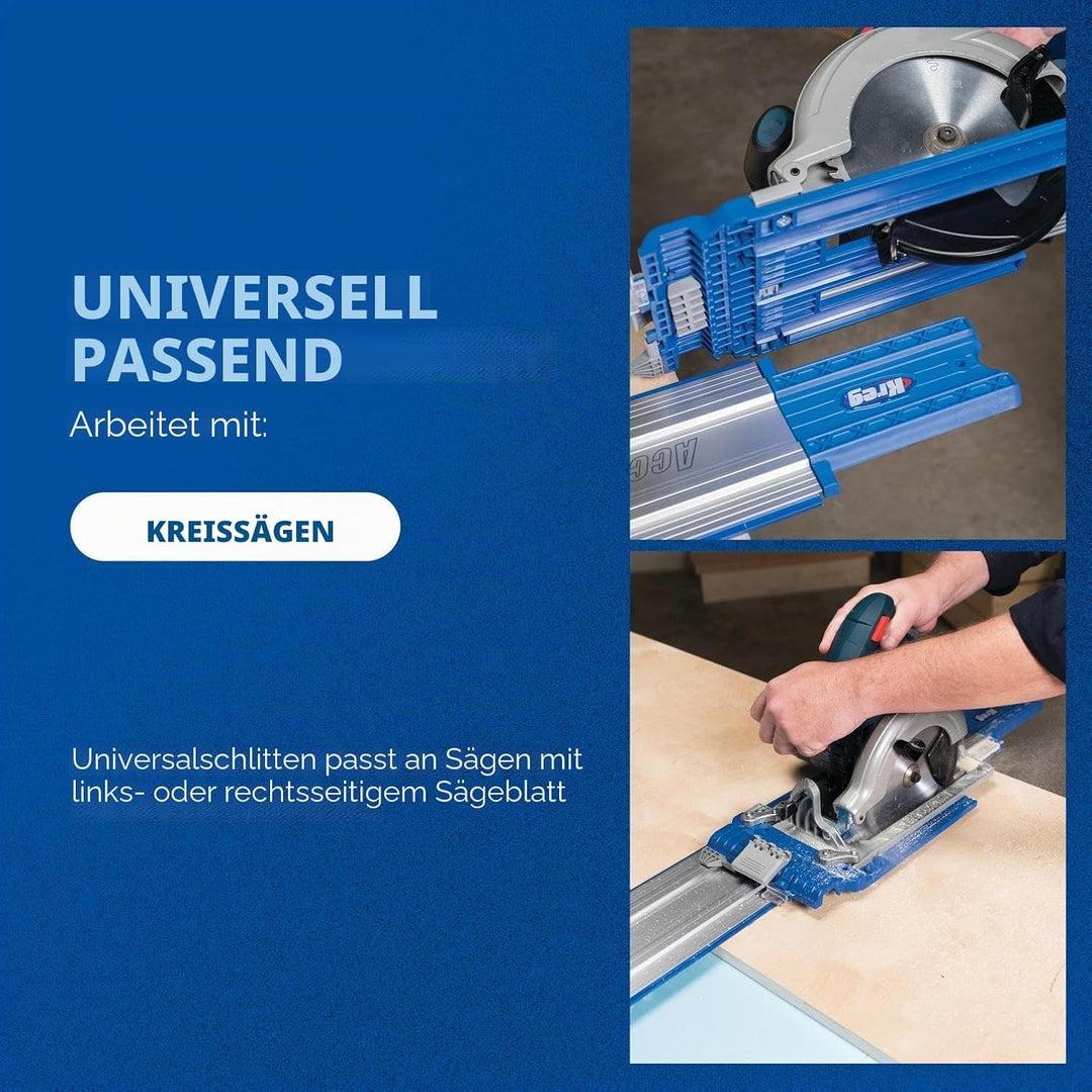 KREG Accu-Cut Sägeführung Kreissägebahn, Kreissägebahn