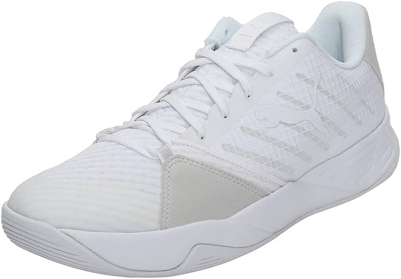 PUMA Unisex Accelerate Pro Hallenturnschuh 39 EU Puma White Nimbus Cloud, 39 EU Puma White Nimbus Cl