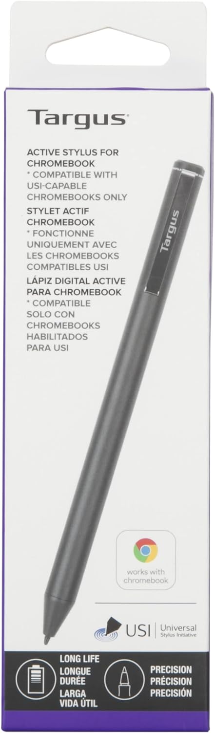 Targus AMM173GL Aktiver Stylus für Chromebook Stylus Chromebook Schwarz, Stylus Chromebook Schwarz
