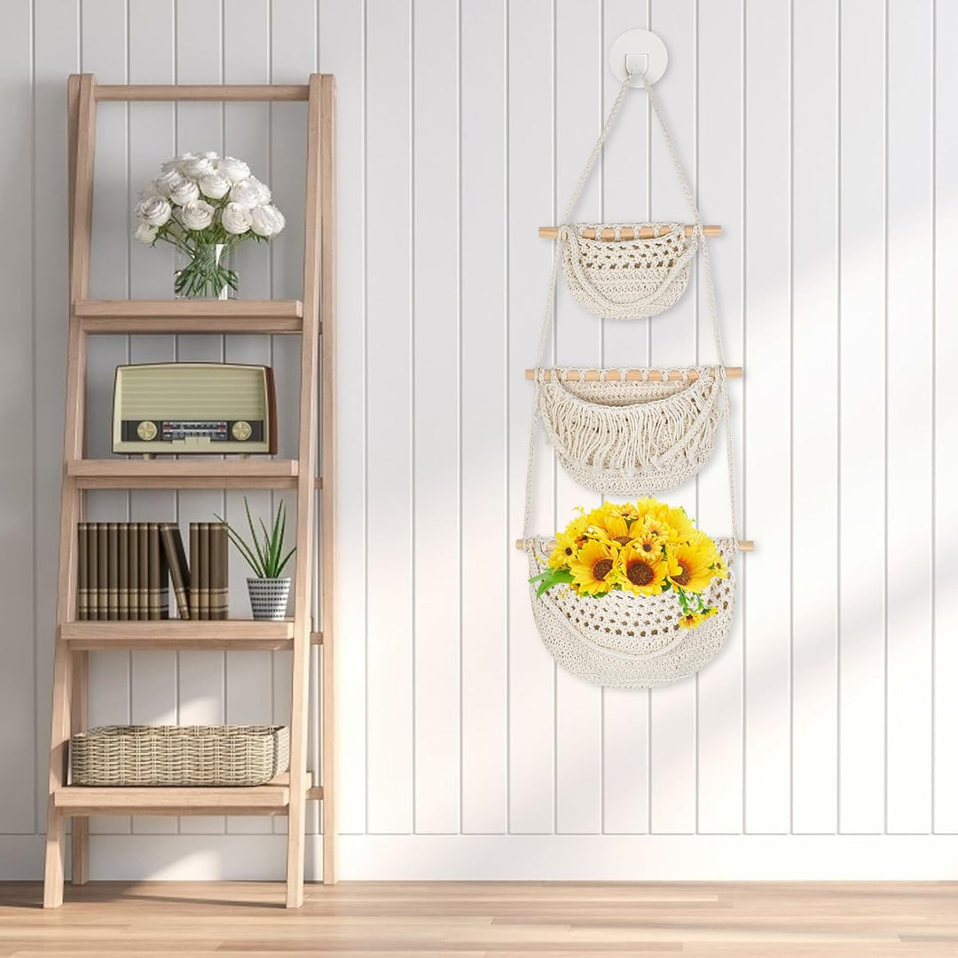 Dokeno Hängender Wandtasche Organizer, Wand Hängetasche Hängende Tasche Aufbewahrungstasche Hängeorg