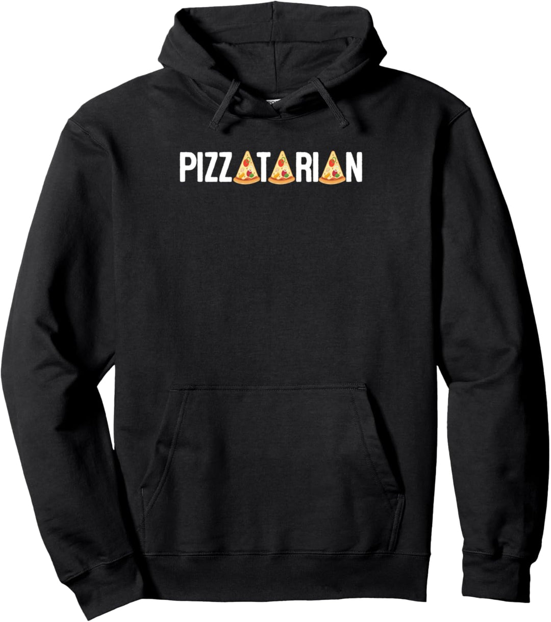 Lustige Pizza Essen Witz - Pizzatarian Pullover Hoodie