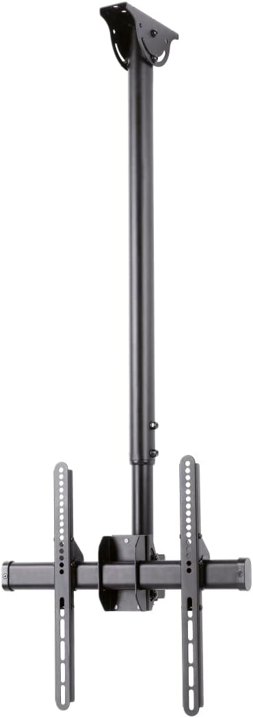 Hama Deckenhalterung für Fernseher 65 Zoll bis 32 Zoll (TV bis 50kg, höhenverstellbar, schwenkbar /