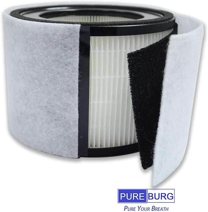PUREBURG Ersatz-Filter kompatibel mit TruSens Z-2500, Z-2000 Z2000 Luftreiniger, H13 3-stufige Filtr