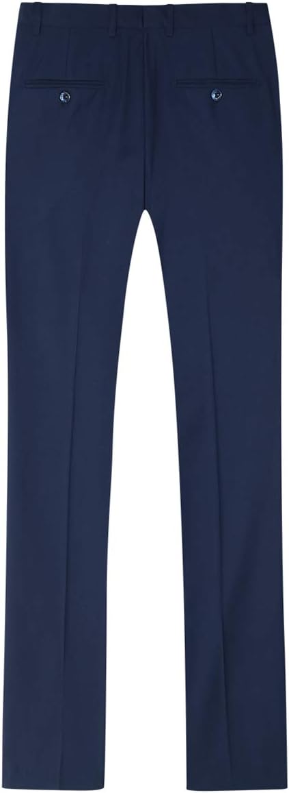 Allthemen Herrenanzug 2 Teilig Slim Fit Anzüge Business Hochzeitanzug für Männer S Dunkelblau, S Dun
