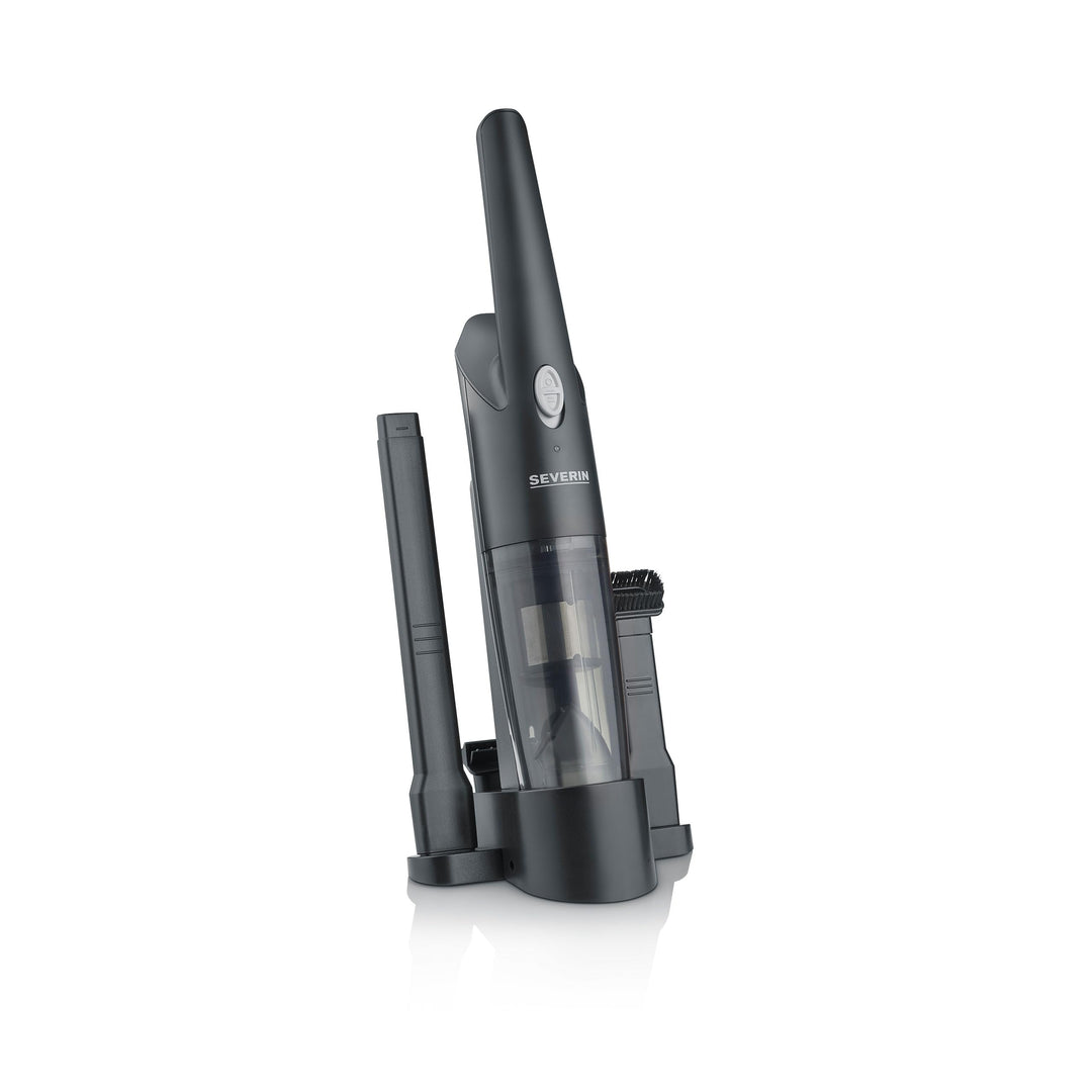 Severin 3-in-1 Handstaubsauger Akku, schlankes Design, bis zu 25 Minuten Laufzeit, 275 ml, Nass- & T