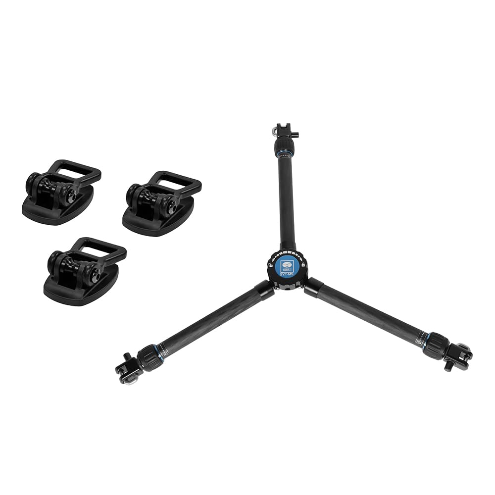 SIRUI SQ75 Rapid System Zweibeiniges Stativset Zweibeiniges Stativset, Mittlerer Spreizer mit einstu