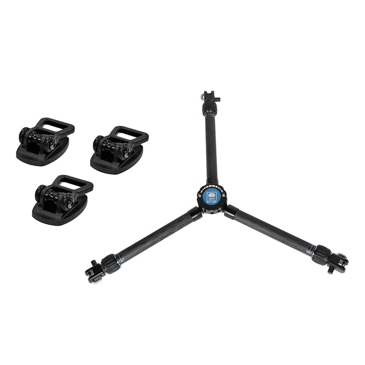 SIRUI SQ75 Rapid System Zweibeiniges Stativset Zweibeiniges Stativset, Mittlerer Spreizer mit einstu