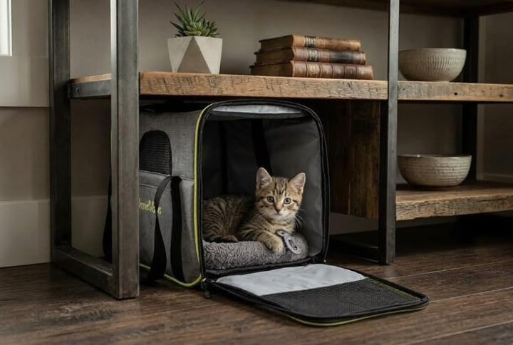 Brave Paws Tragetasche Haustier - Transporttasche Hund & Katze - Ideal für Katzen Transport & Hunde