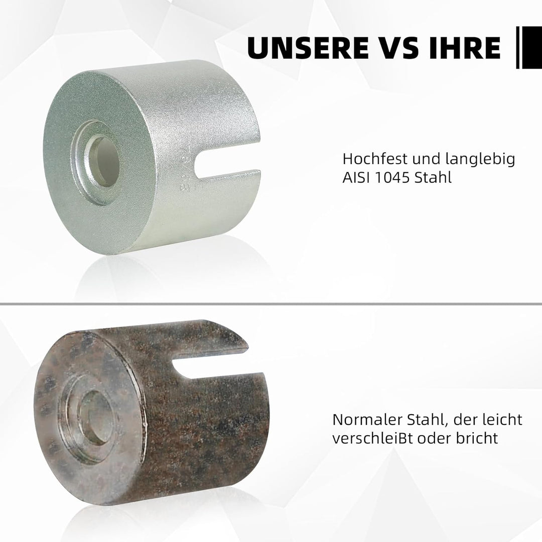 CCLIFE 27tlg Silentlager Werkzeug Abzieher Satz Gummibuchsen Buchsen Achslager Montage Demontage