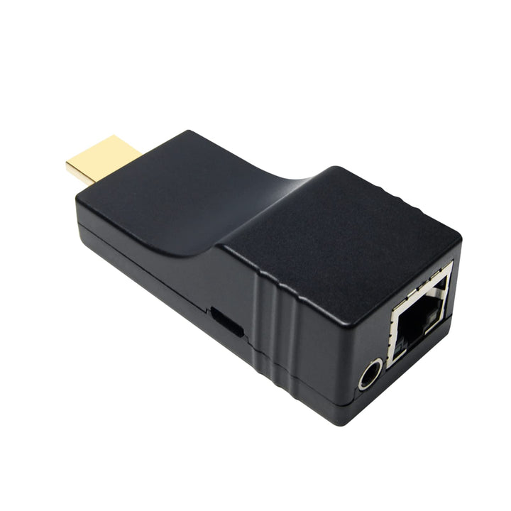 DDMALL ProAV 150M 1080p HDMI Extender Über TCP/IP, Mini Extender Über CAT5e/CAT6 Eins-zu-Eins/Eins-z