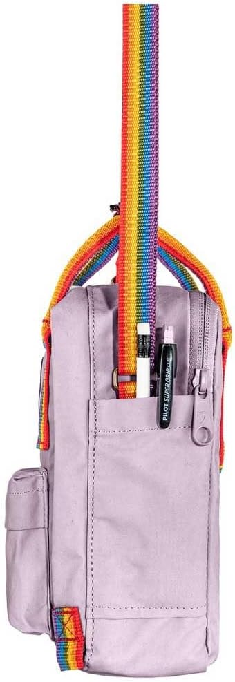 Fjällräven Kanken Rainbow Sling, 2.5 Liter/2,5 Liter, pastel lavender/rainbow pattern 2,5 Liter Past
