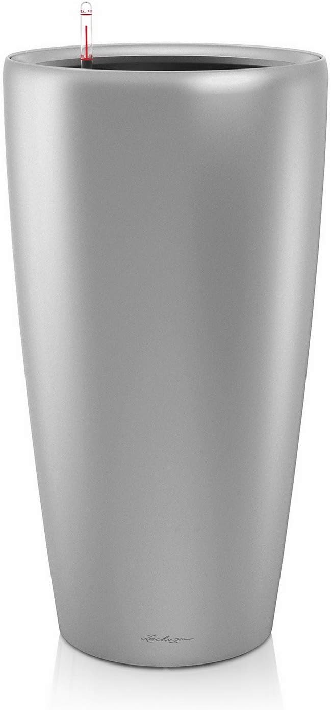 LECHUZA RONDO Premium 40 silber metallic 15748 50 Silber Metallic, 50 Silber Metallic