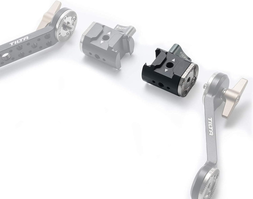 Tilta Right Side NATO Rail to Rosette Adapter Kompatibel mit DJI RS 2/RS 3 Pro/RSC 2/RS 3 TGA-NRA-R
