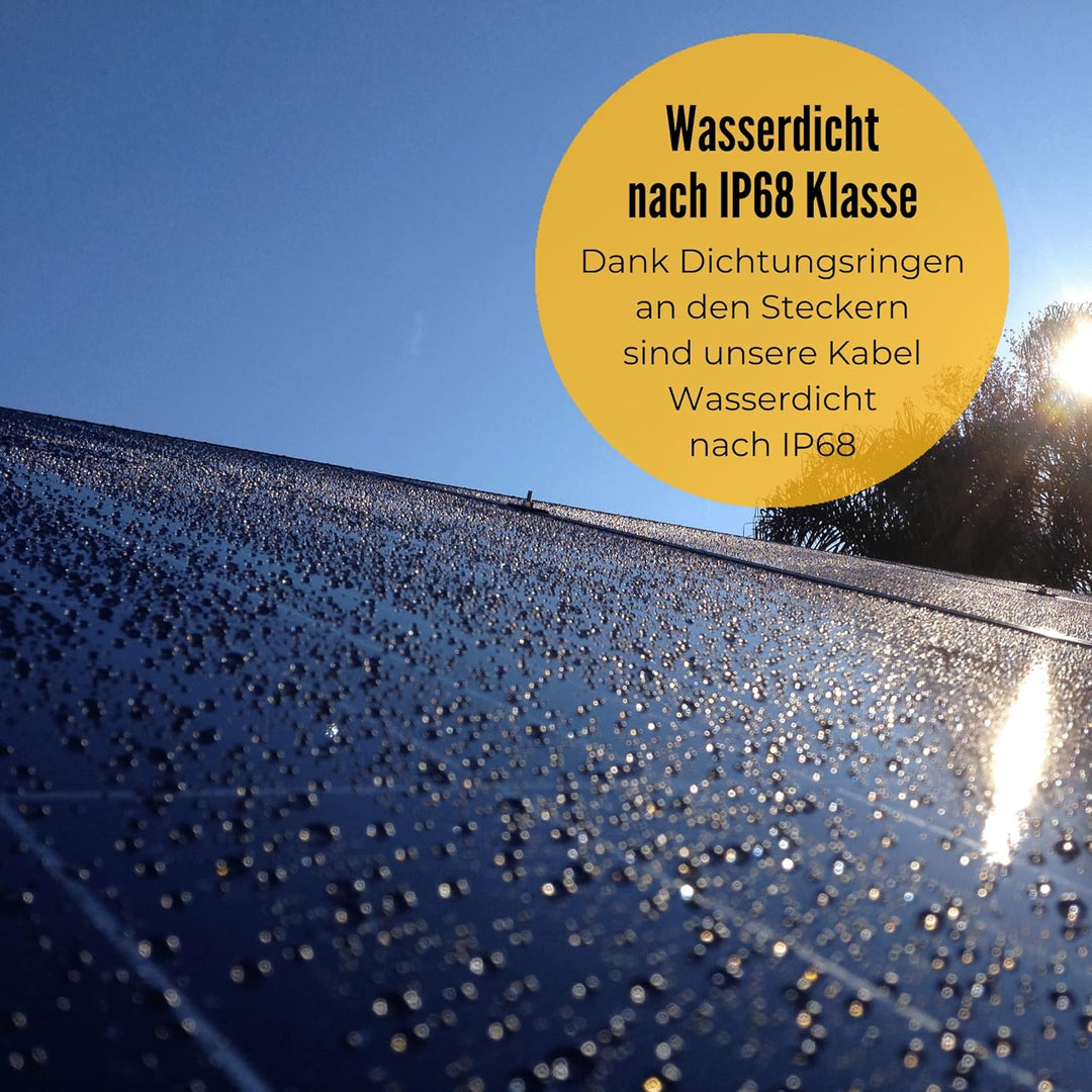 CAMPERPOWER | 10m Photovoltaik Verlängerungskabel für mobile Solartaschen | 50A Anderson Steckverbin