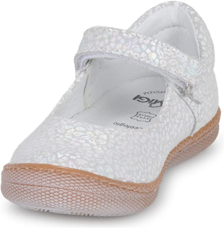 PRIMIGI Mädchen Sport TRE.femm. Mary Jane Schuh 29 EU Weiss Iridescent, 29 EU Weiss Iridescent