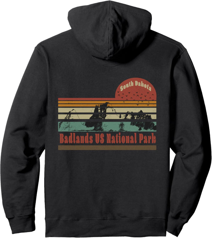 Badlands US-Nationalpark South Dakota Reisen Pullover Hoodie
