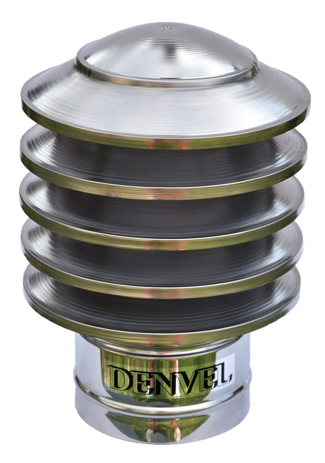 150mm Lamellenaufsatz Edelstahl Schornsteinabdeckung Kaminaufsatz Kaminhut Kaminhaube Kaminabdeckung