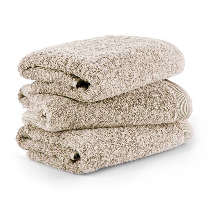 MÖVE Superwuschel Handtuch-Set, 3 Handtücher 50 x 100 cm, Made in Germany, 100% Baumwolle, cashmere
