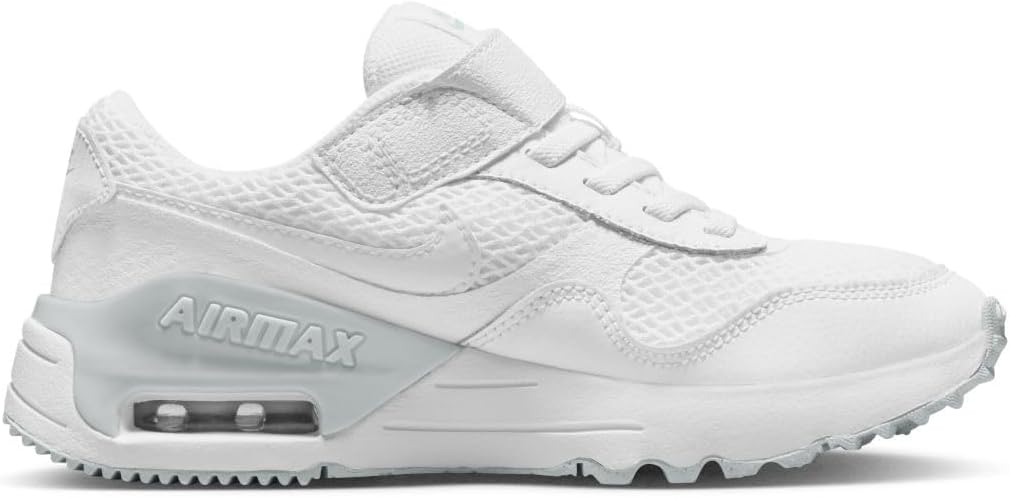 Nike Jungen Air Max Systm Sneaker, White White Pure Platinum