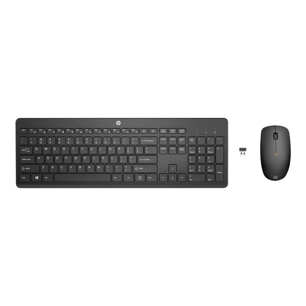 Tastiera e Mouse HP 1Y4D0UT#ABE Nero QWERTY