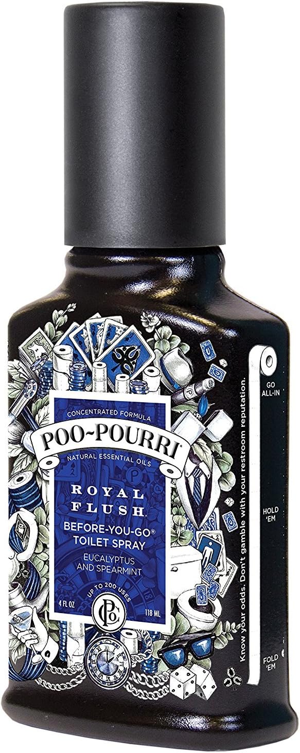 Poo-Pourri Before-You-Go WC-Spray 4 oz Royal Flush Duft Royal Flush Scent 118 ml (1er Pack), Royal F