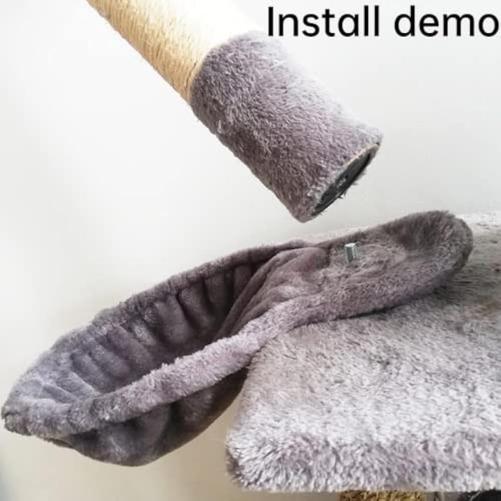 Weiche Plüsch-Katzenhängematte Geeignet Für DIY-Katzenklettergerüst Kratzbauminstallation Hängende V